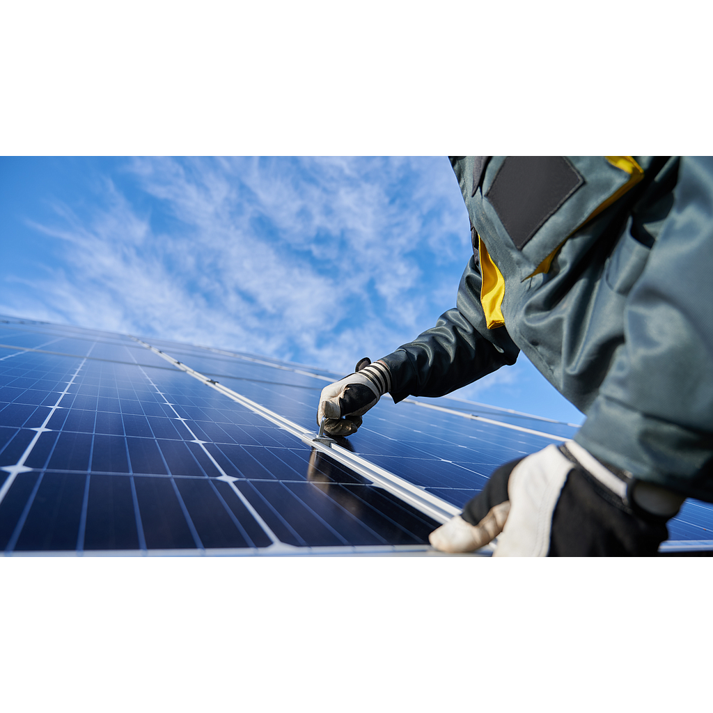Photovoltaic solar panel cleaning											