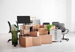 Assembly of 10 office furniture