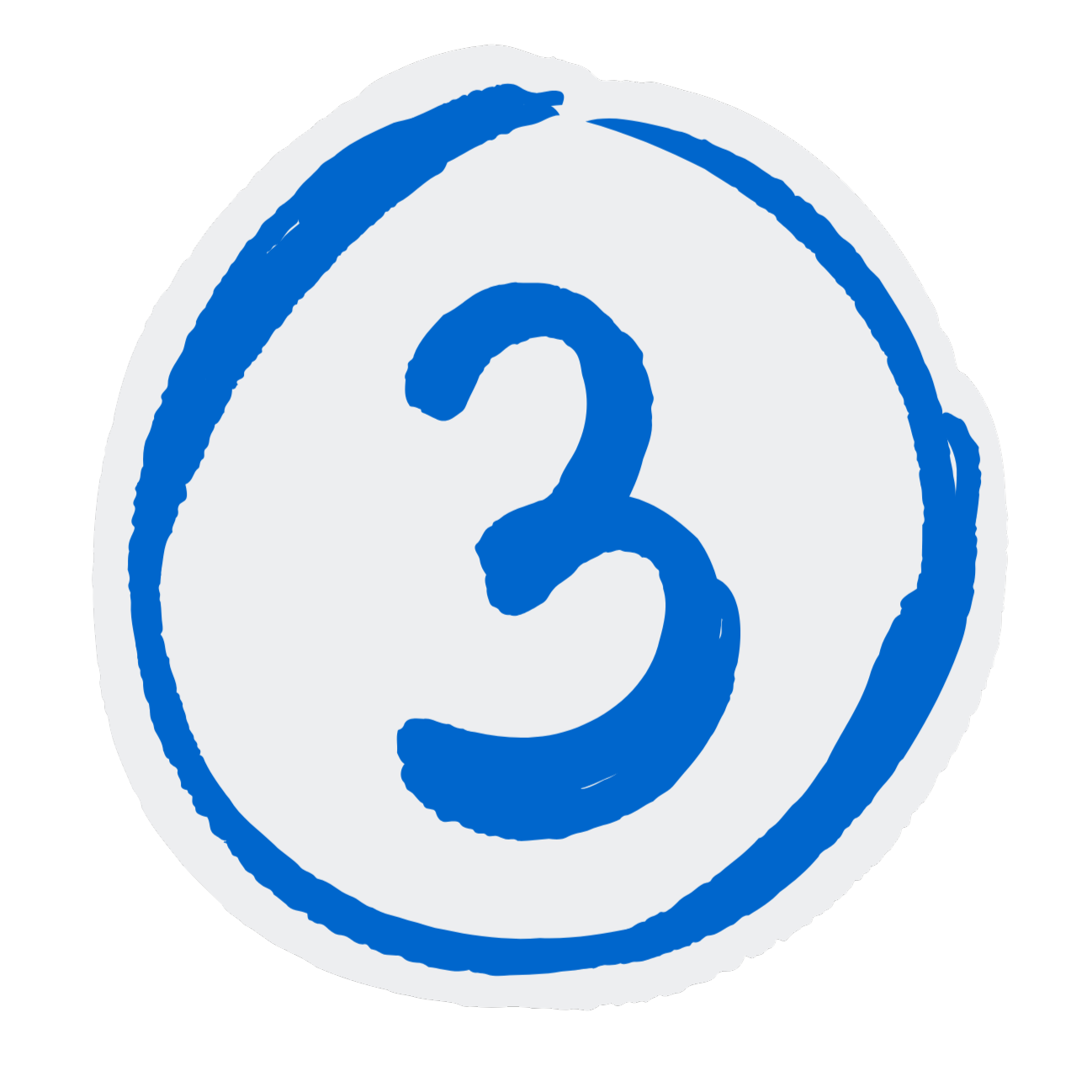 Nombre entouré en bleu